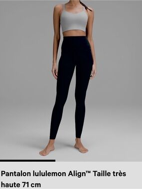 lululemon athletica Align very High-Rise Leggings - Black